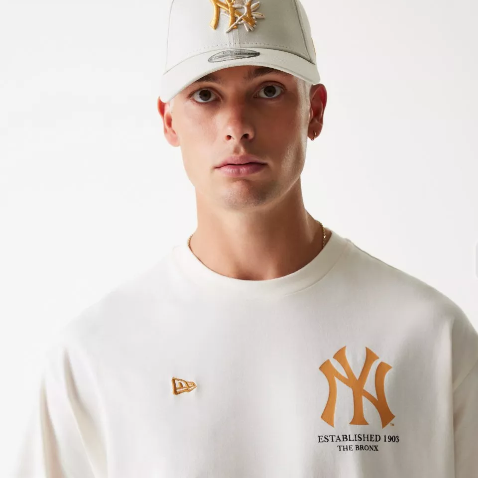 Unisex tričko New Era MLB New York Yankees Graphic Oversized