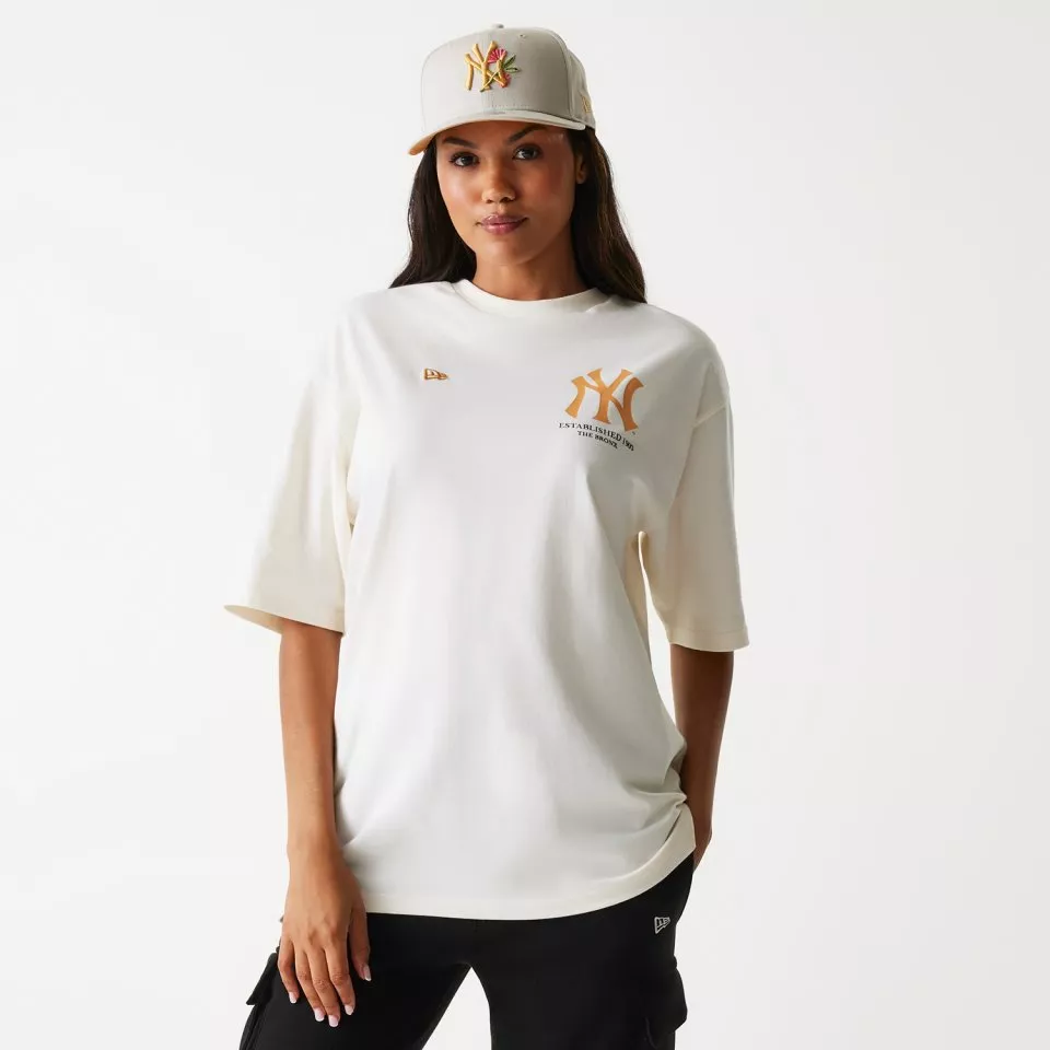Unisex tričko New Era MLB New York Yankees Graphic Oversized