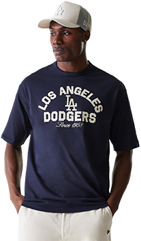 New Era MLB Heritage Oversized Los Angeles Dodgers T-Shirt