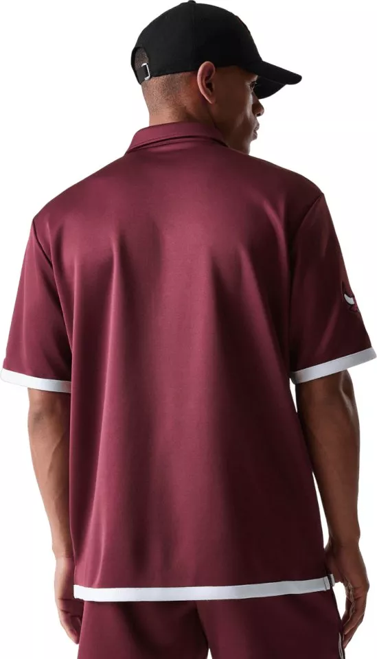 Tröja New Era NBA Snap Button Chicago Bulls Shirt