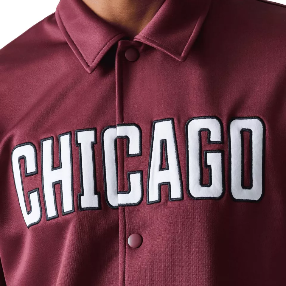 Tröja New Era NBA Snap Button Chicago Bulls Shirt