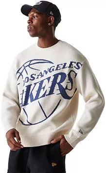 New Era NBA Knit Los Angeles Lakers Sweatshirt