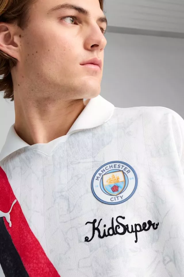 Majica z dolgimi rokavi Puma KIDSUPER MCFC LS Retro Shirt