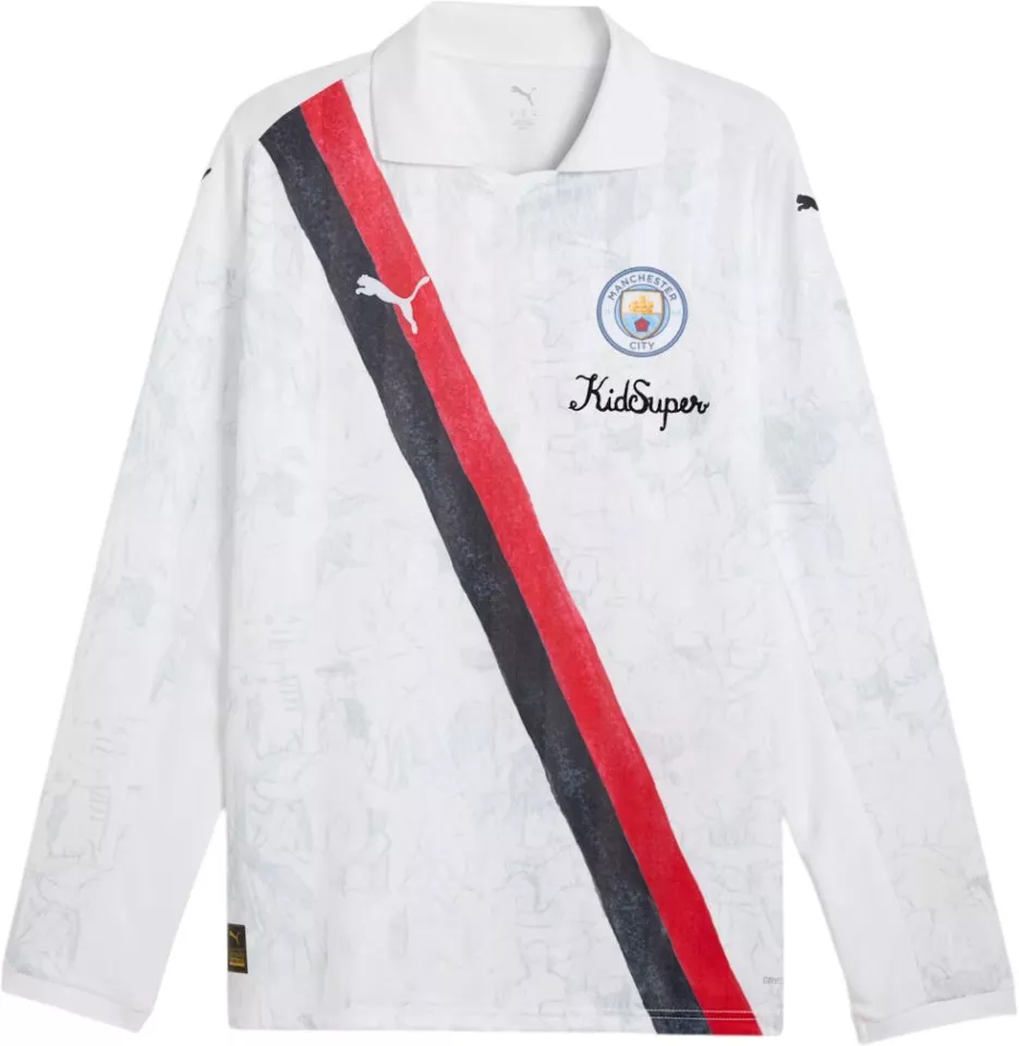 Majica z dolgimi rokavi Puma KIDSUPER MCFC LS Retro Shirt