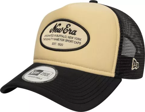 New Era Oval Foam Patch Trucker Cap