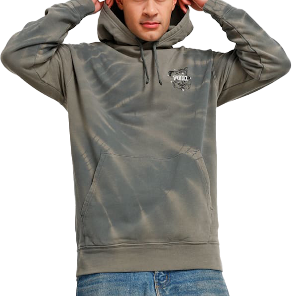 Mikina Puma  Downtown RE Place Hoody Grau F80