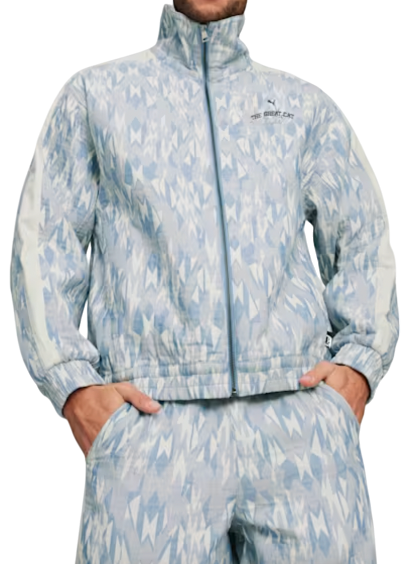 Puma Basketball Nostalgia T7 Track Jacket Dzseki