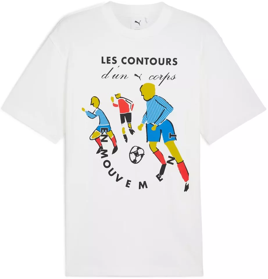 Puma Players Lane Graphic Tee Men Rövid ujjú póló