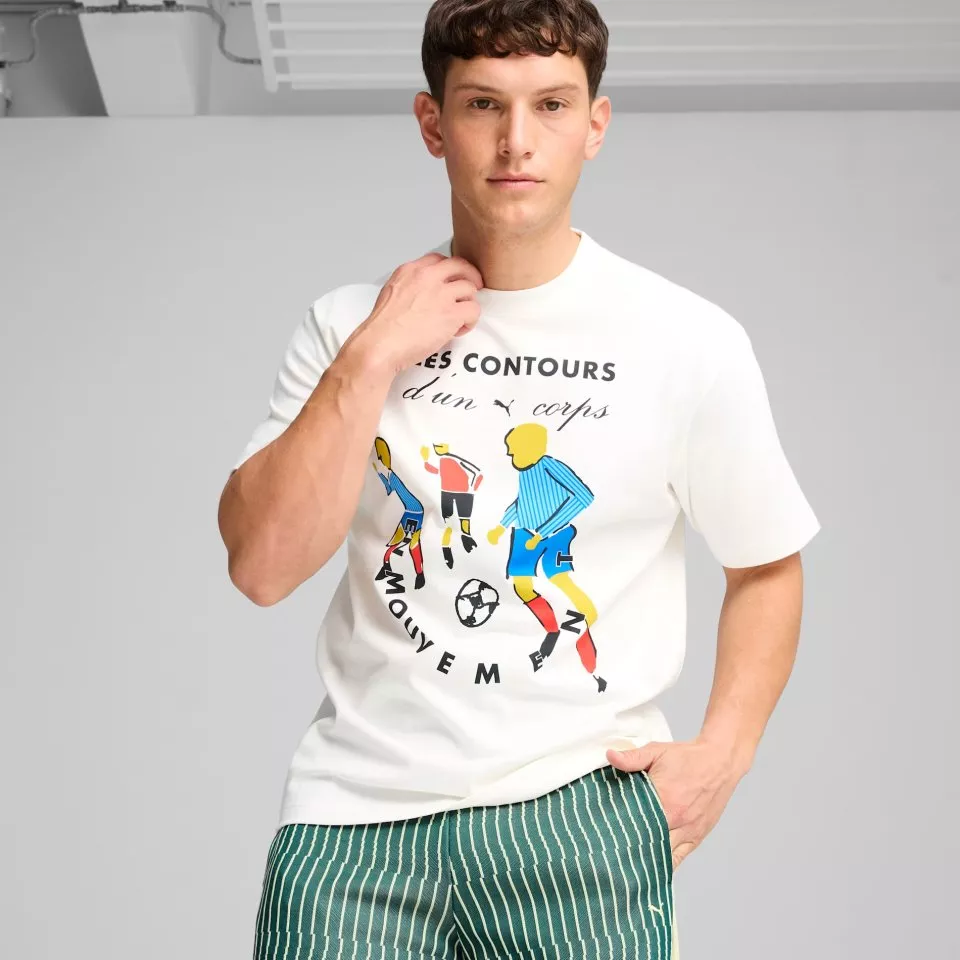 Puma Players Lane Graphic Tee Men Rövid ujjú póló