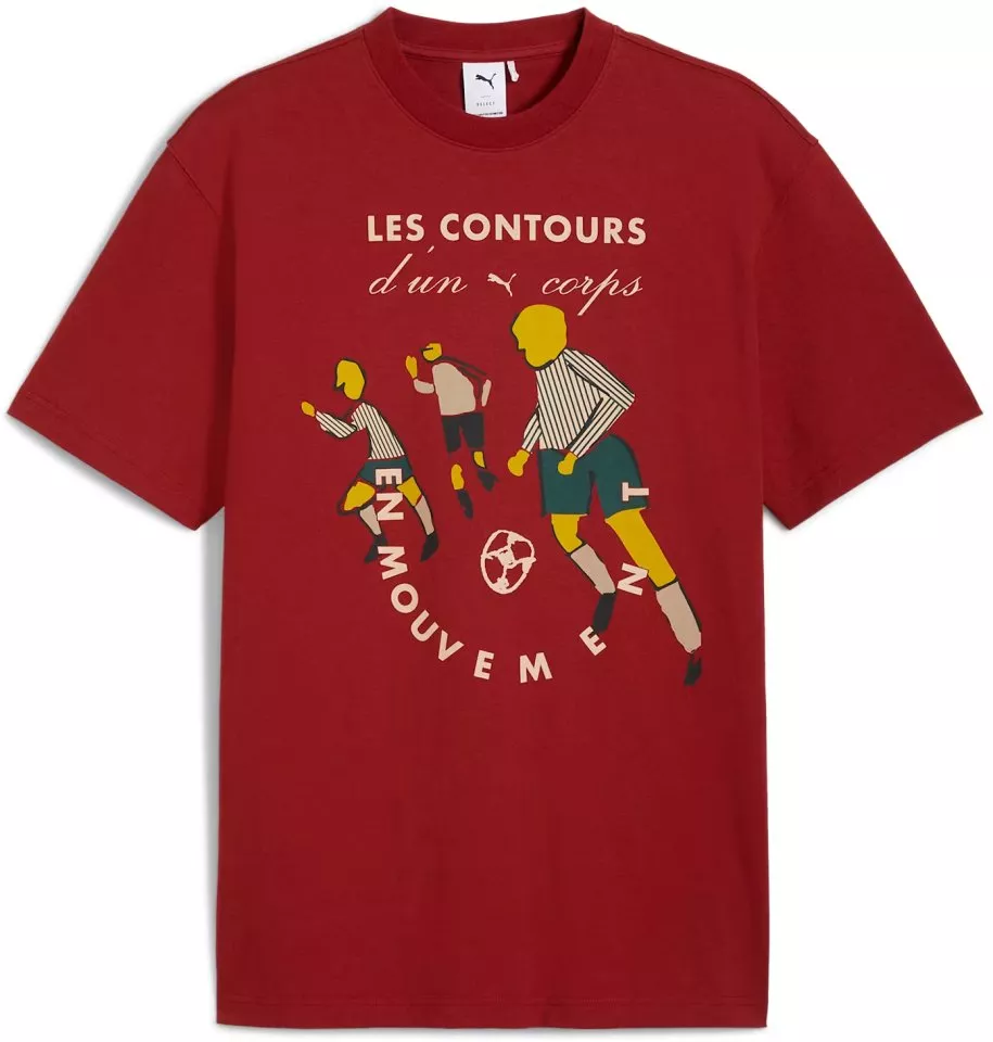Puma Players Lane Graphic Tee Men Rövid ujjú póló