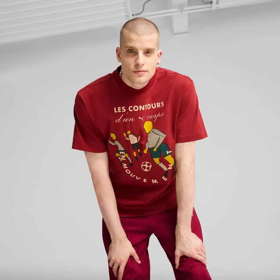Puma Players Lane Graphic Tee Men Rövid ujjú póló