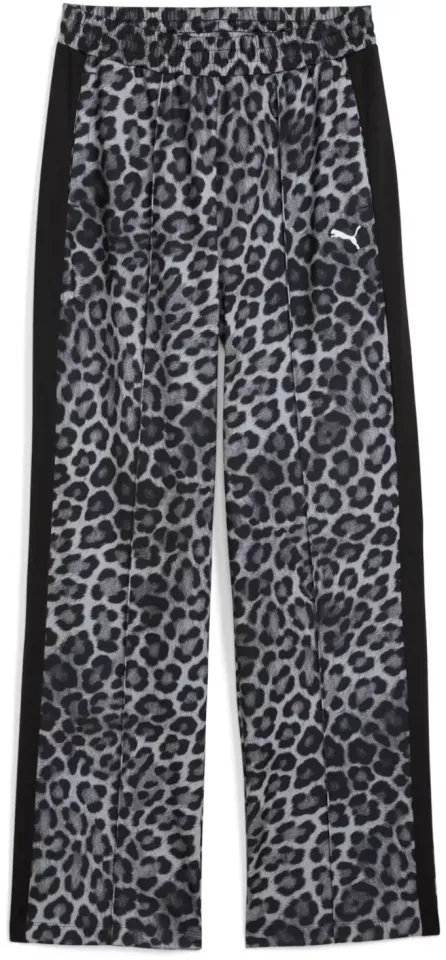 Puma T7 LEO LUXE All-Over Print Straight Pants Women Nadrágok