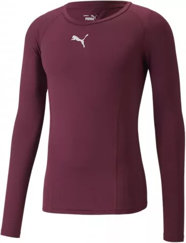 LIGA Baselayer Tee LS Grape Wine