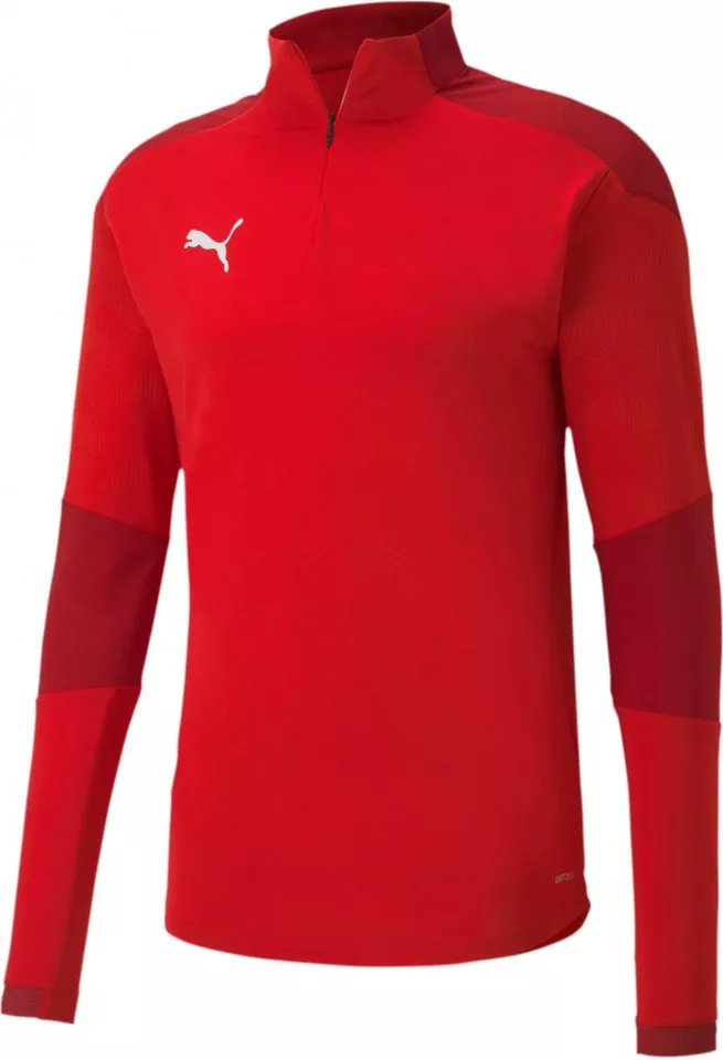 Puma teamFINAL 21 Training 1 4 Zip Top Hosszú ujjú póló