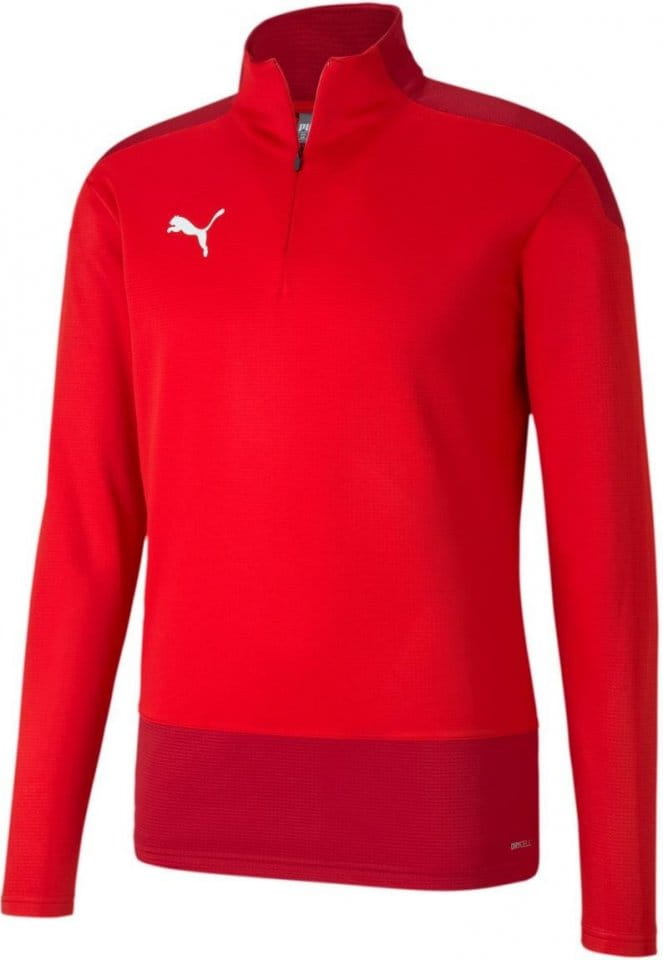 Mikina Puma teamGOAL 23 Training 1 4 Zip Top Jr