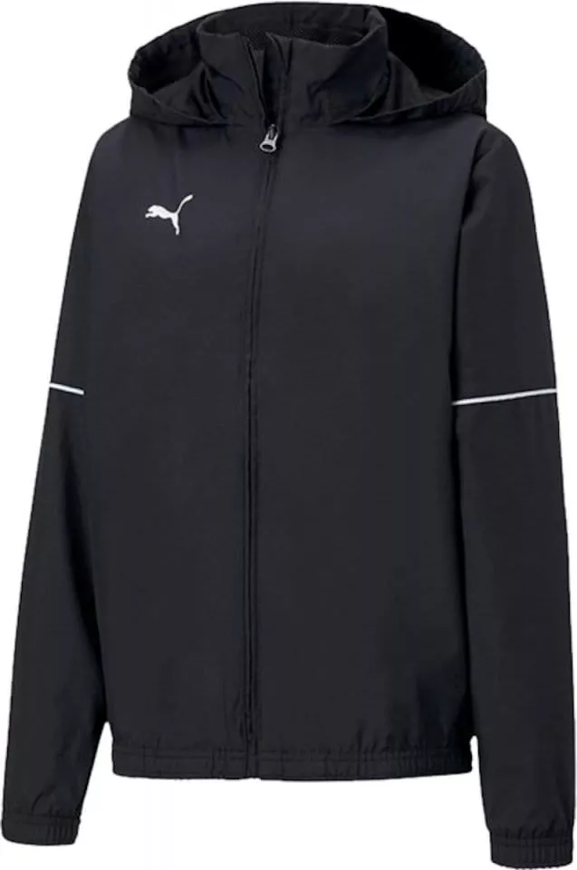 Puma teamGOAL Rain Jacket Core Jr Kapucnis kabát