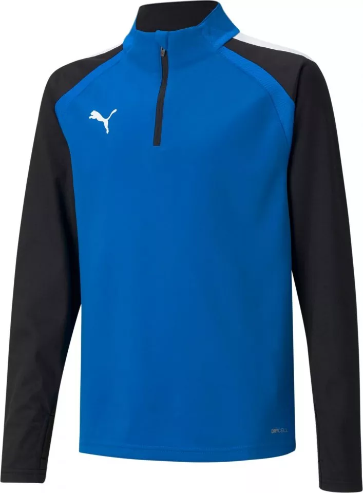 Puma teamLIGA 1/4 Zip Top Jr Hosszú ujjú póló