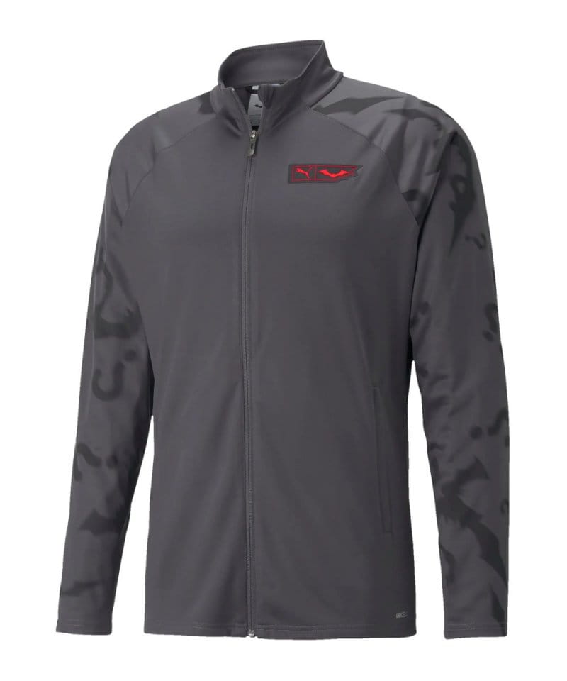 Puma x BATMAN Training Jacket Jr Asphalt Melegítő felsők