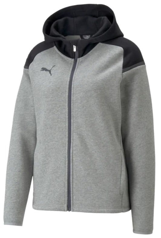 Суитшърт с качулка Puma teamCUP Casuals Hooded Jkt Wmn