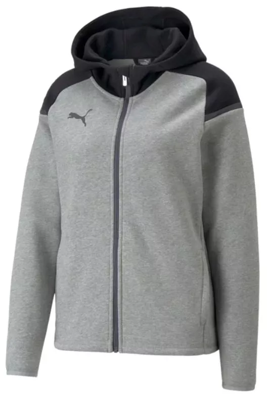 Суитшърт с качулка Puma teamCUP Casuals Hooded Jkt Wmn