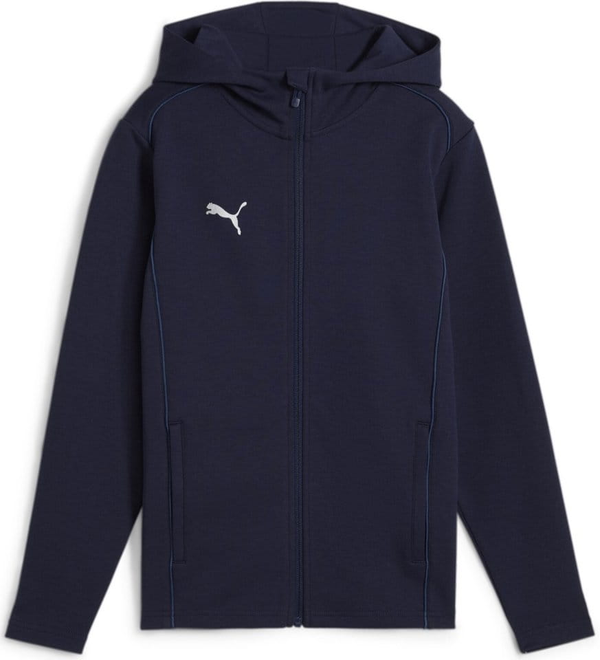 Sudadera con capucha Puma teamFINAL Casuals Hooded Jkt Jr