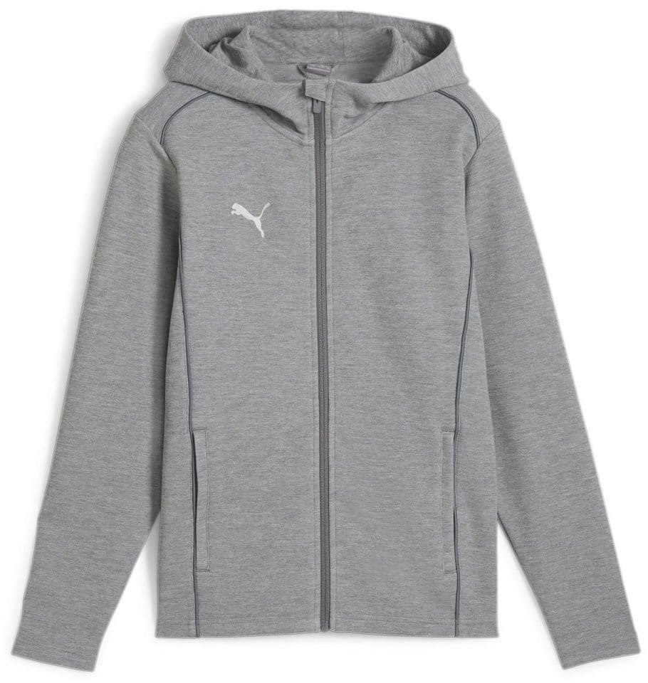 Puma teamFINAL Casuals Hooded Jkt Jr Kapucnis melegítő felsők