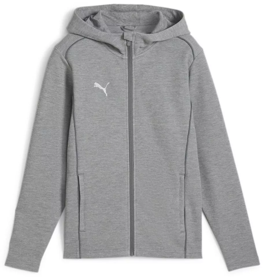 Puma teamFINAL Casuals Hooded Jkt Jr Kapucnis melegítő felsők