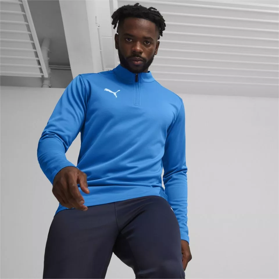 Tričko s dlhým rukávom Puma teamGOAL Training 1/4 Zip Top