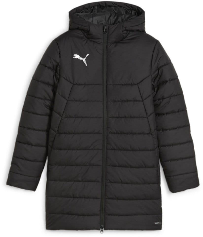 Bunda s kapucňou Puma teamFINAL Bench Jacket Jr