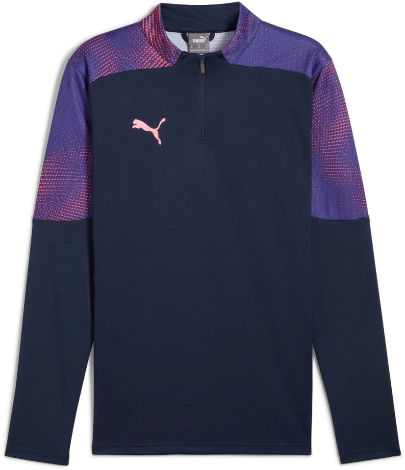 Puma individualFINAL Quarter-Zip Top Men Hosszú ujjú póló