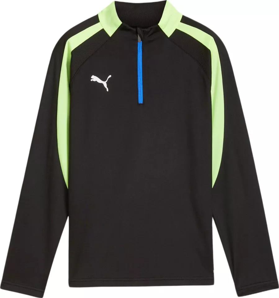 Puma IndividualLIGA 1/4 Zip Top Jr Hosszú ujjú póló