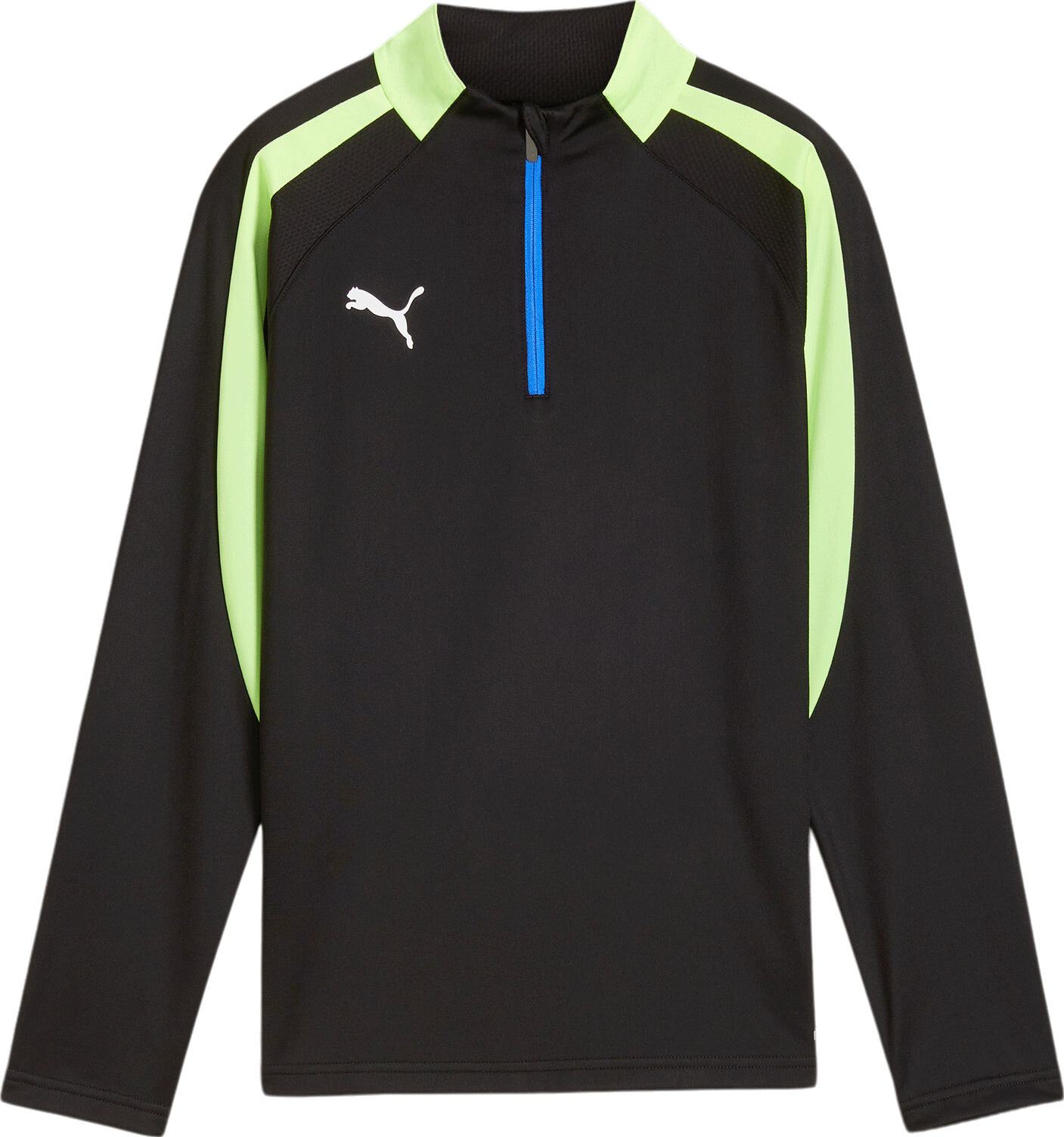 Puma IndividualLIGA 1/4 Zip Top Jr Hosszú ujjú póló