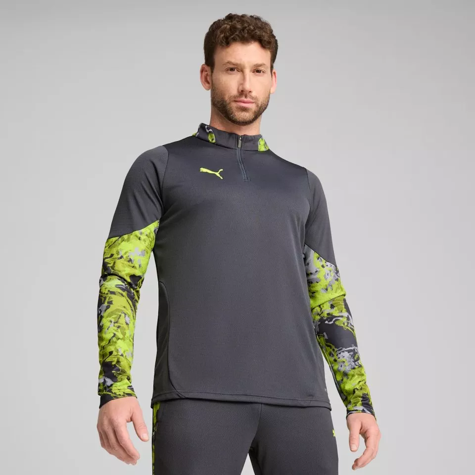 Tricou cu maneca lunga Puma individualCUP 1/4 Zip-Top