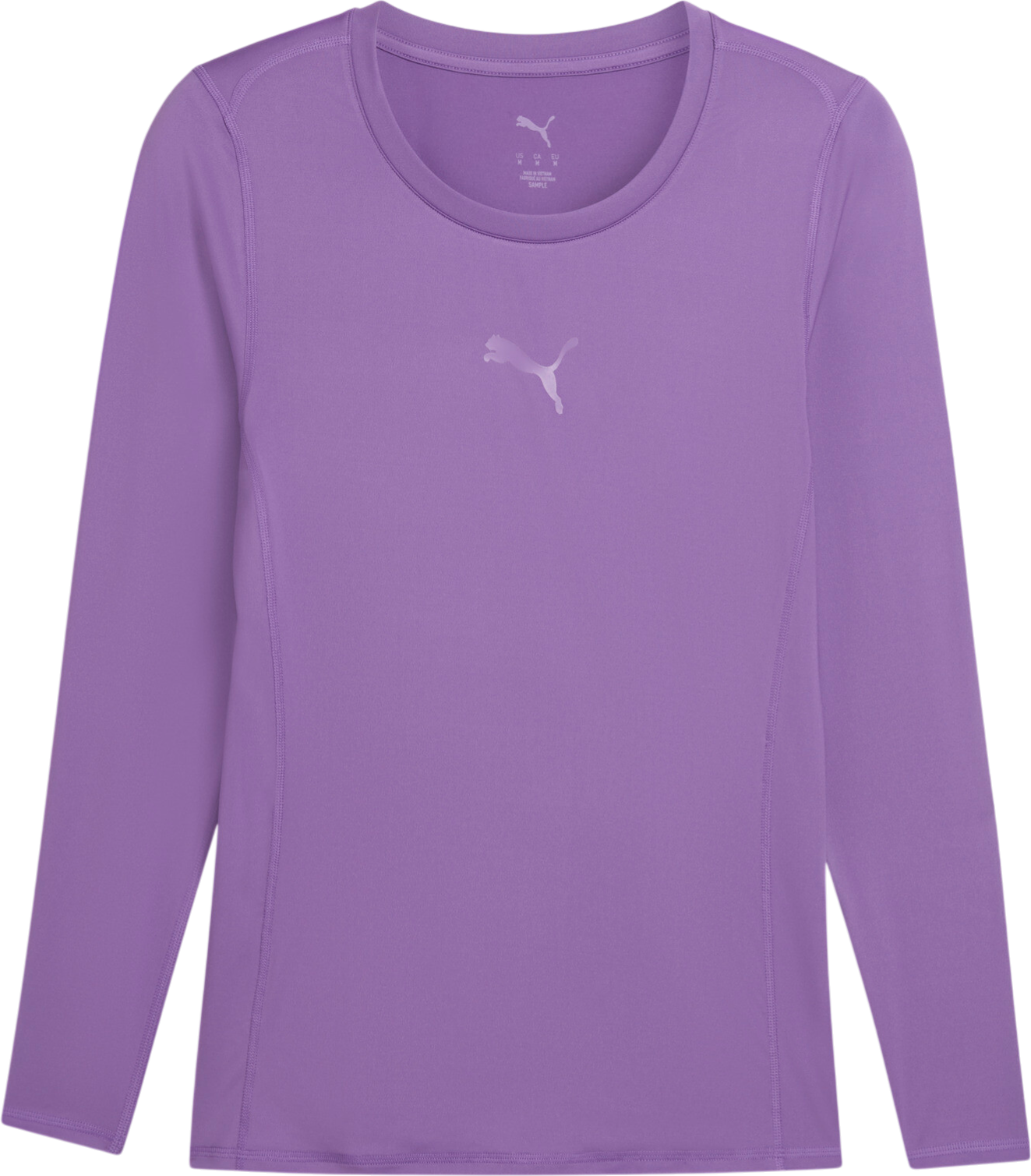 Puma teamLIGA26 Baselayer Tee LS T-shirt met lange mouwen, L, Paars