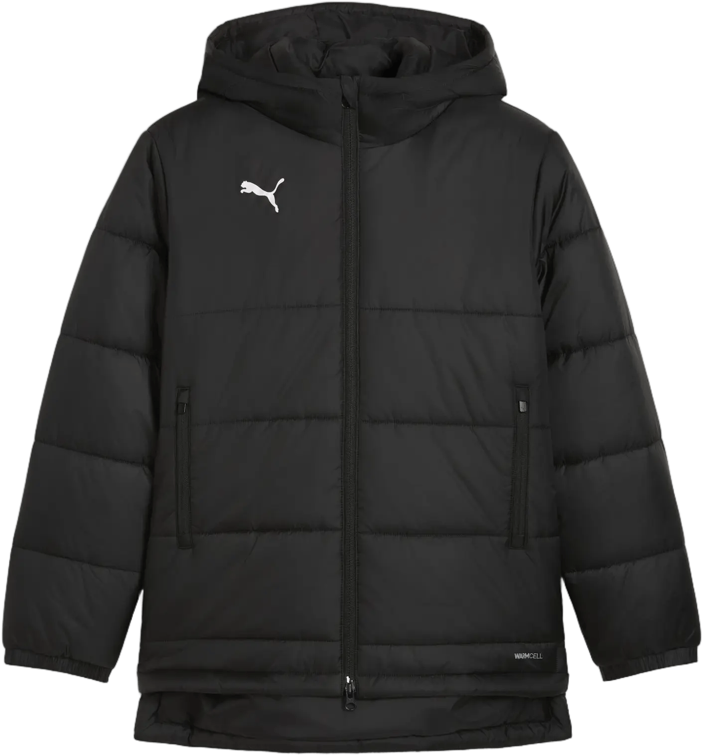 Puma teamADDITIONS Bench Kids Hoodie, 176, Zwart
