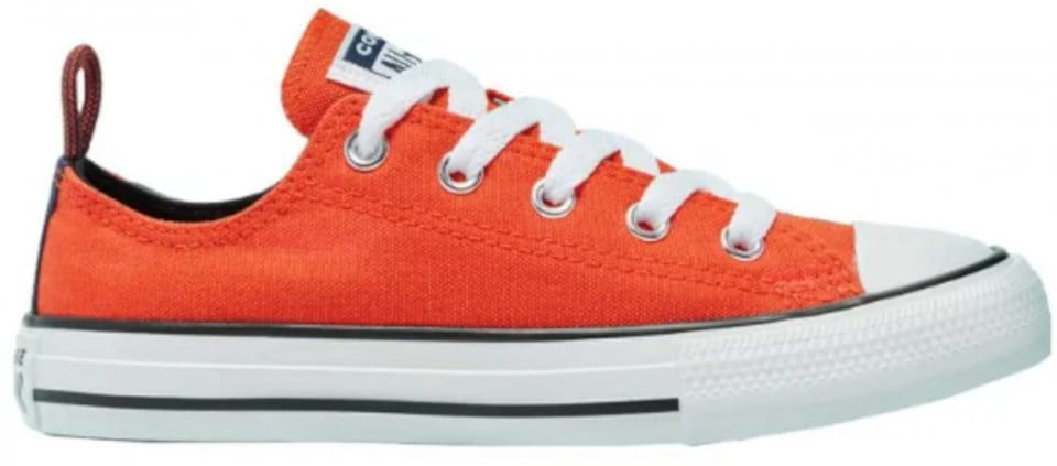 Orange converse best sale