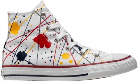 Converse Chuck Taylor AS HI Kids Weiss Rot F102