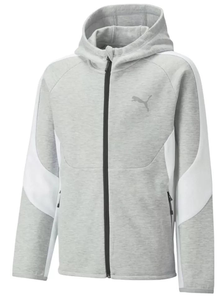 Суитшърт с качулка Puma EVOSTRIPE hooded jacket kids