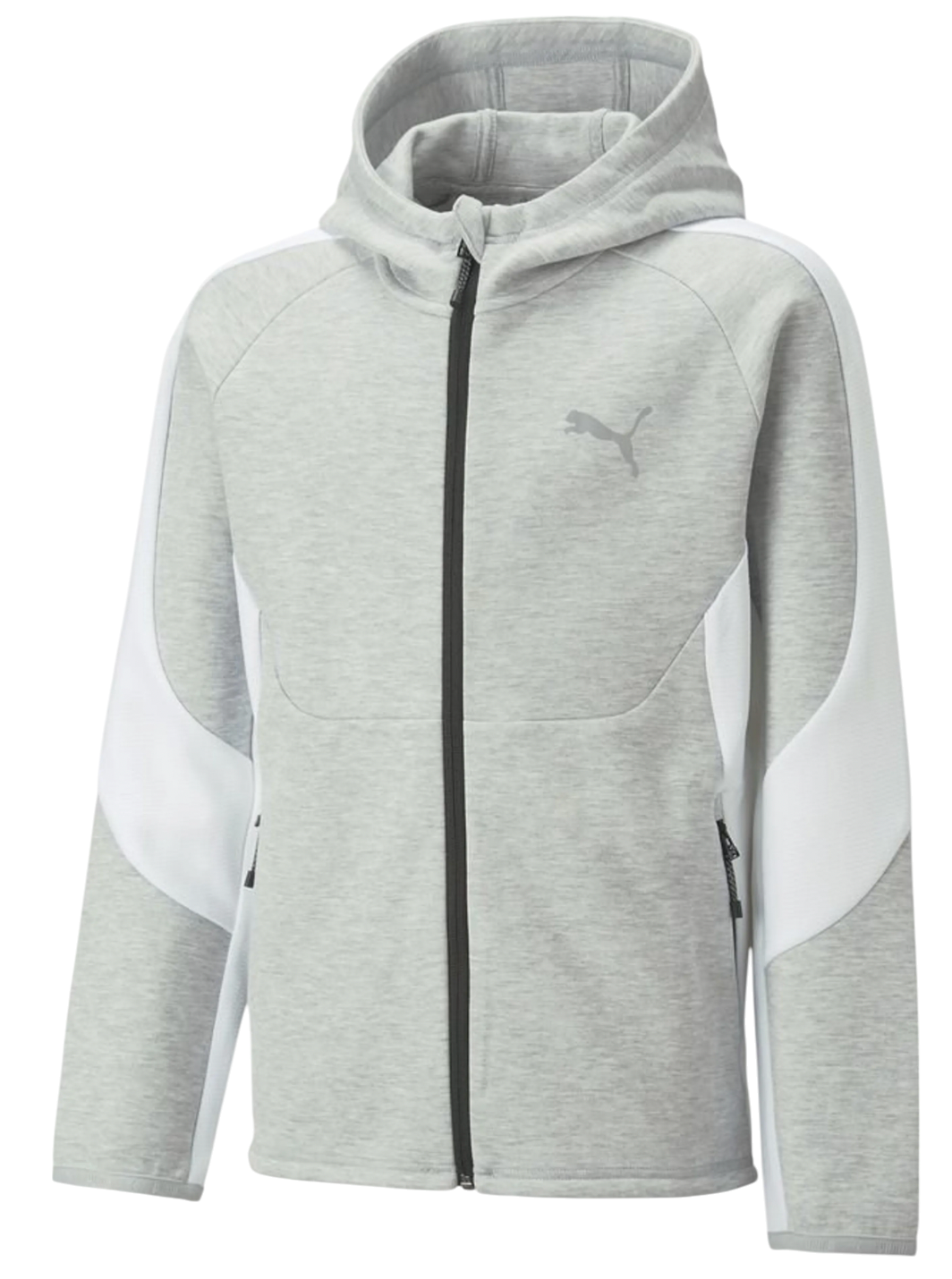 Суитшърт с качулка Puma EVOSTRIPE hooded jacket kids