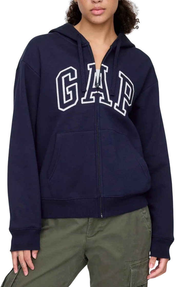 Hupparit GAP Fullzip Logo