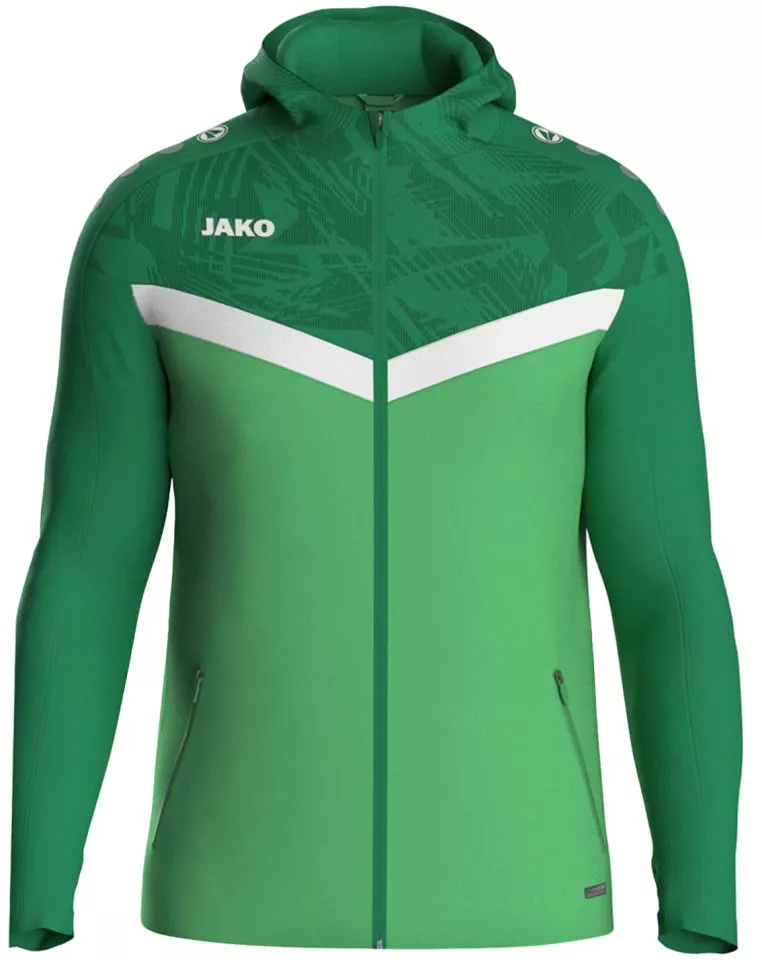 Φούτερ-Jacket με κουκούλα Jako Hoodie Iconic JR
