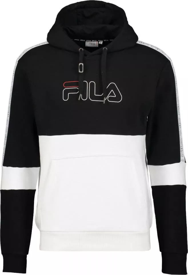 Hooded sweatshirt Fila MEN JADON blocked tape hoody Top4Running