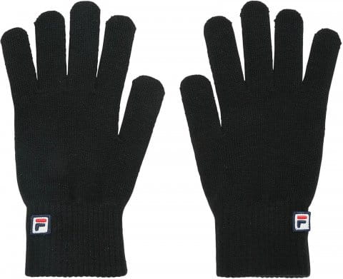 BASIC knitted gloves with F-box logo