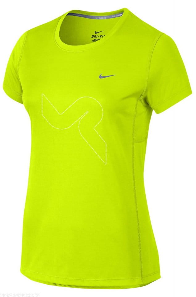 T-shirt Nike MILER SHORT SLEEVE VLTAVA RUN