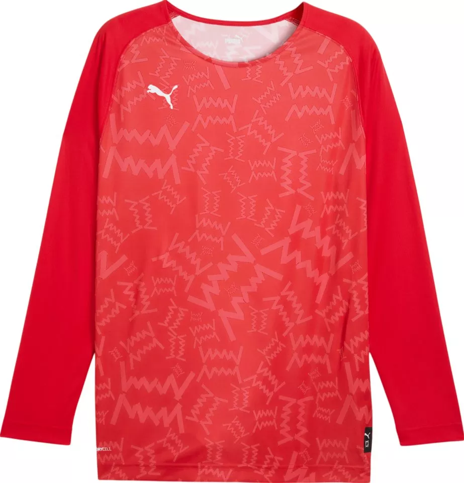 Tricou cu maneca lunga Puma Teamjaws Graphic Ls Shooting Shirt