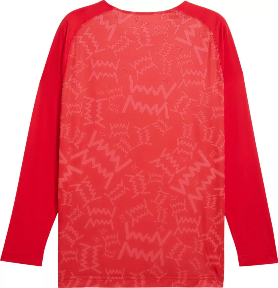 Tricou cu maneca lunga Puma Teamjaws Graphic Ls Shooting Shirt