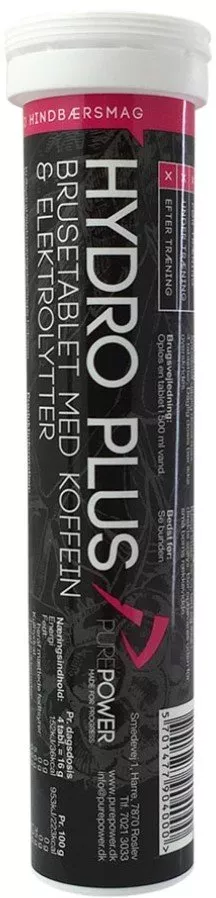 Bebidas y energéticas Pure Power Hydro Plus Raspberry