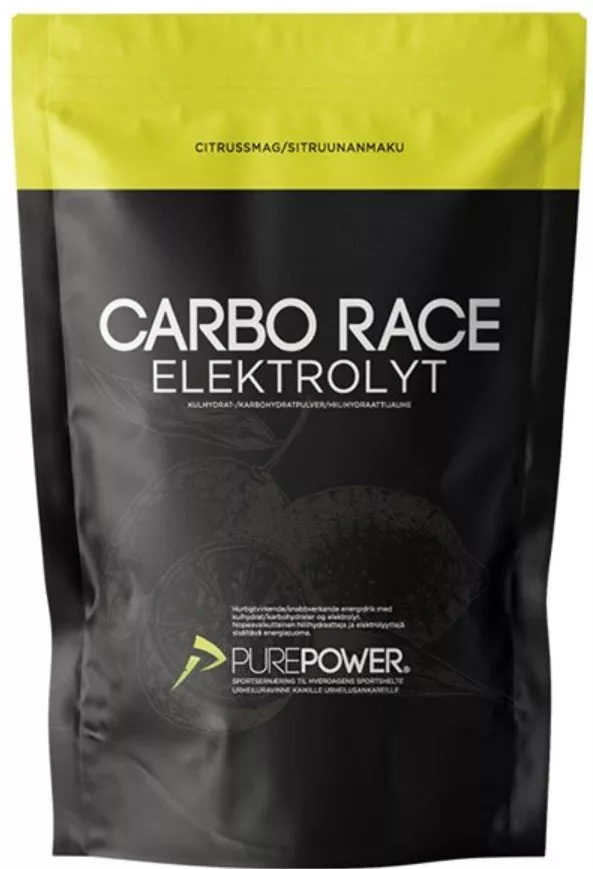 Snaga i energetska pića Pure Power Carbo Race Electrolyte Citrus 1 kg