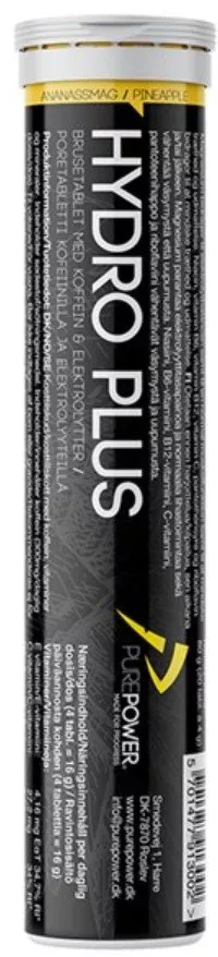 Bebidas y energéticas Pure Power Hydro Plus Pineapple