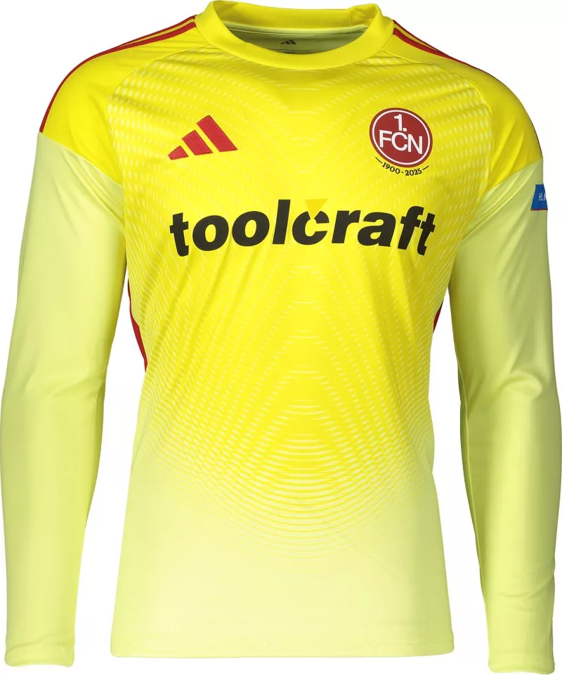 Pitkähihainen paita adidas 1. FC Nürnberg Goalkeeper Jersey 2025/26 Kids